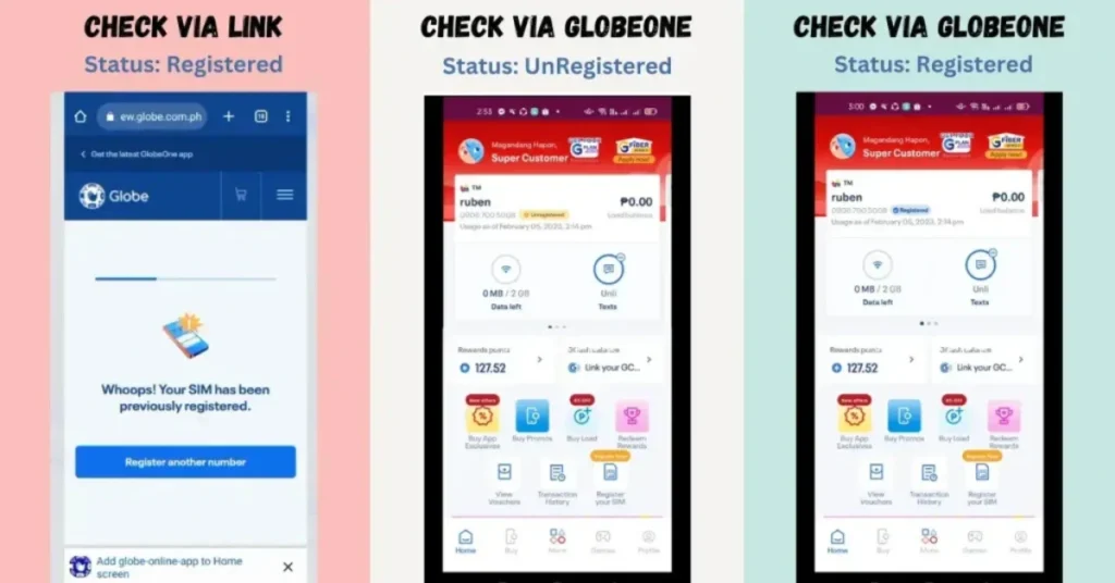 Globe SIM Registration Online 2026 via Web Portal